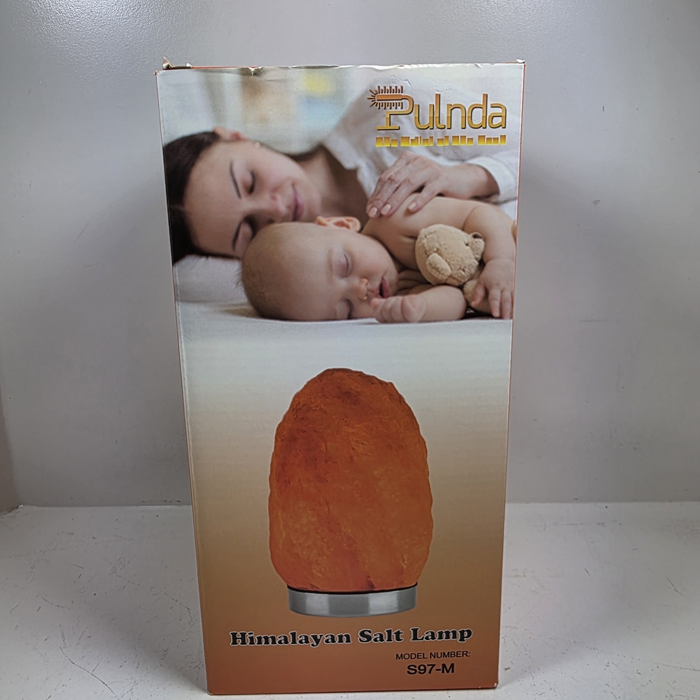 Himalayan Salt Lamp - Warm Orange Glow